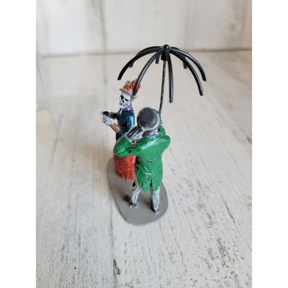 Lemax always a gentleman spooky town skelton Halloween Village accessory - Picture 6 of 8
